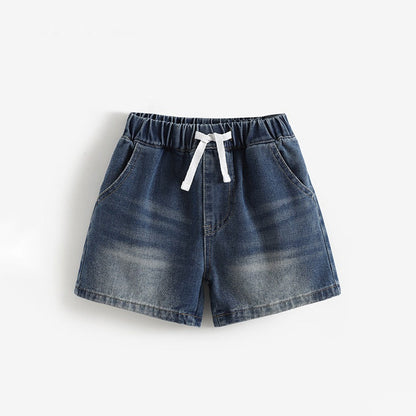 MyKids-USA® Arrival Summer Girls Striped Denim Shorts