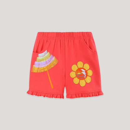 MyKids-USA® Arrival Summer Baby Kids Girls Embroidered Shorts