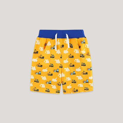MyKids-USA® Summer Arrival Baby Kids Boys Cotton Color Patchwork Cartoon Pattern Shorts