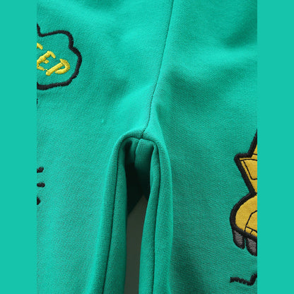 Summer Arrival Baby Kids Boys Cartoon Embroidered Pattern Shorts