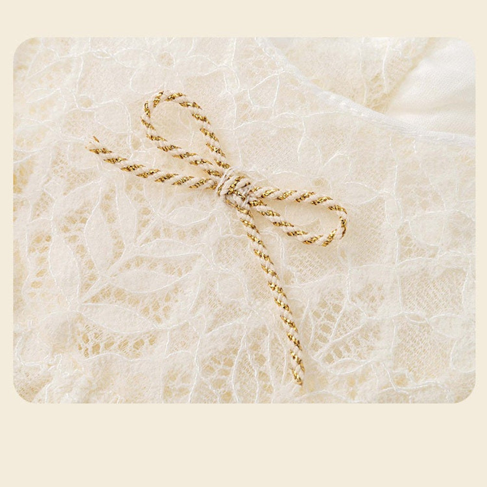 MyKids-USA® Autumn Arrival Baby Girls Long Sleeves Cute Flowers Pattern Tulle Onesies Dress