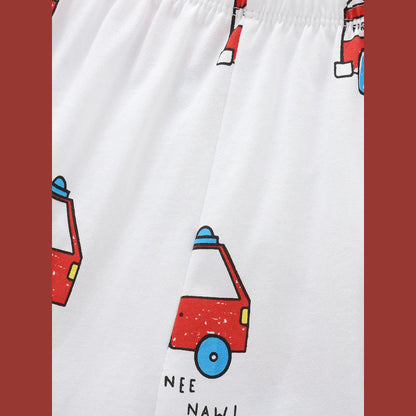 MyKids-USA® Arrival Summer Baby Kids Boys Short Sleeves Cartoon Pattern T-shirt and Shorts Clothing Set