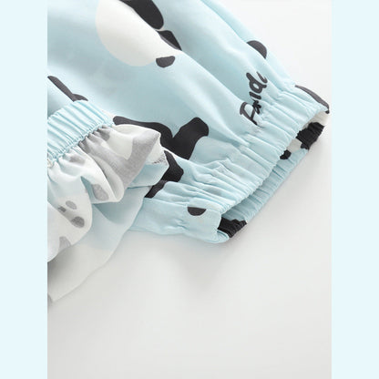 MyKids-USA® Arrival Summer Panda Cartoon Anti-Mosquito Pants for Girls