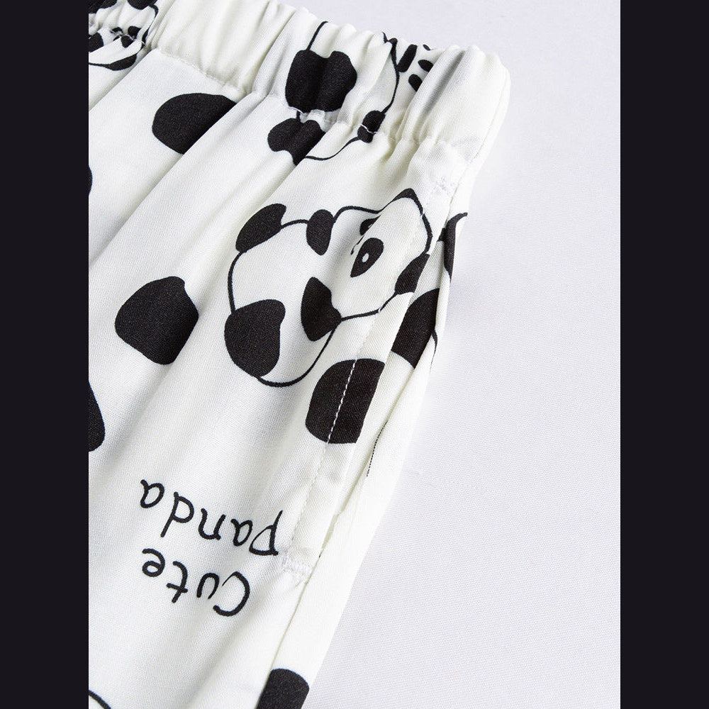MyKids-USA® Arrival Summer Panda Cartoon Anti-Mosquito Pants for Girls