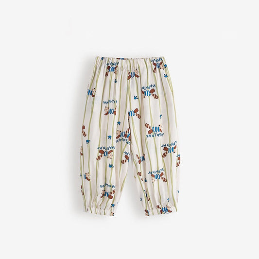 MyKids-USA® Arrival Summer Puppy Cartoon Anti-Mosquito Pants for Girls
