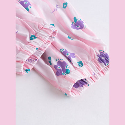 MyKids-USA® Arrival Summer Flowers Cartoon Anti-Mosquito Pants for Girls
