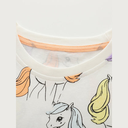 MyKids-USA® Arrival Summer Baby Kids Girls Short Sleeves Animals Cartoon Pattern T-shirt and Shorts Clothing Set