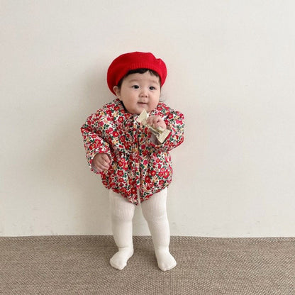 MyKids-USA® Winter Arrival Baby Girls Long Sleeves Cotton-Padded Warm Coat