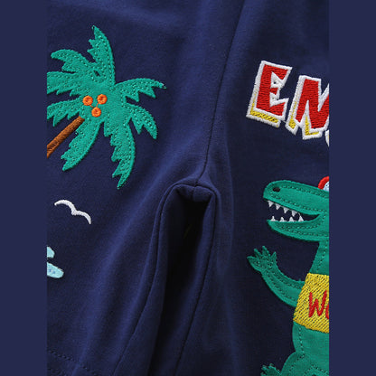 MyKids-USA® Summer Arrival Baby Kids Boys Cotton Casual Style Cartoon Pattern Shorts
