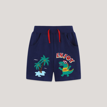 MyKids-USA® Summer Arrival Baby Kids Boys Cotton Casual Style Cartoon Pattern Shorts