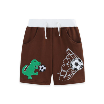 MyKids-USA® Summer Arrival Baby Kids Boys Cotton Casual Style Cartoon Pattern Shorts