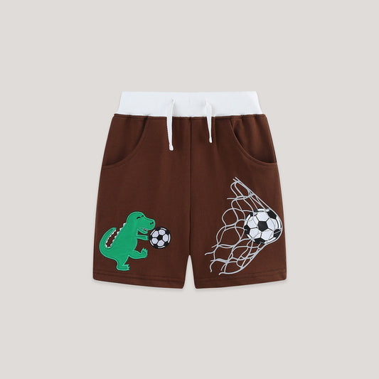 MyKids-USA® Baby Kids Boys Cotton Casual Style Cartoon Pattern Shorts