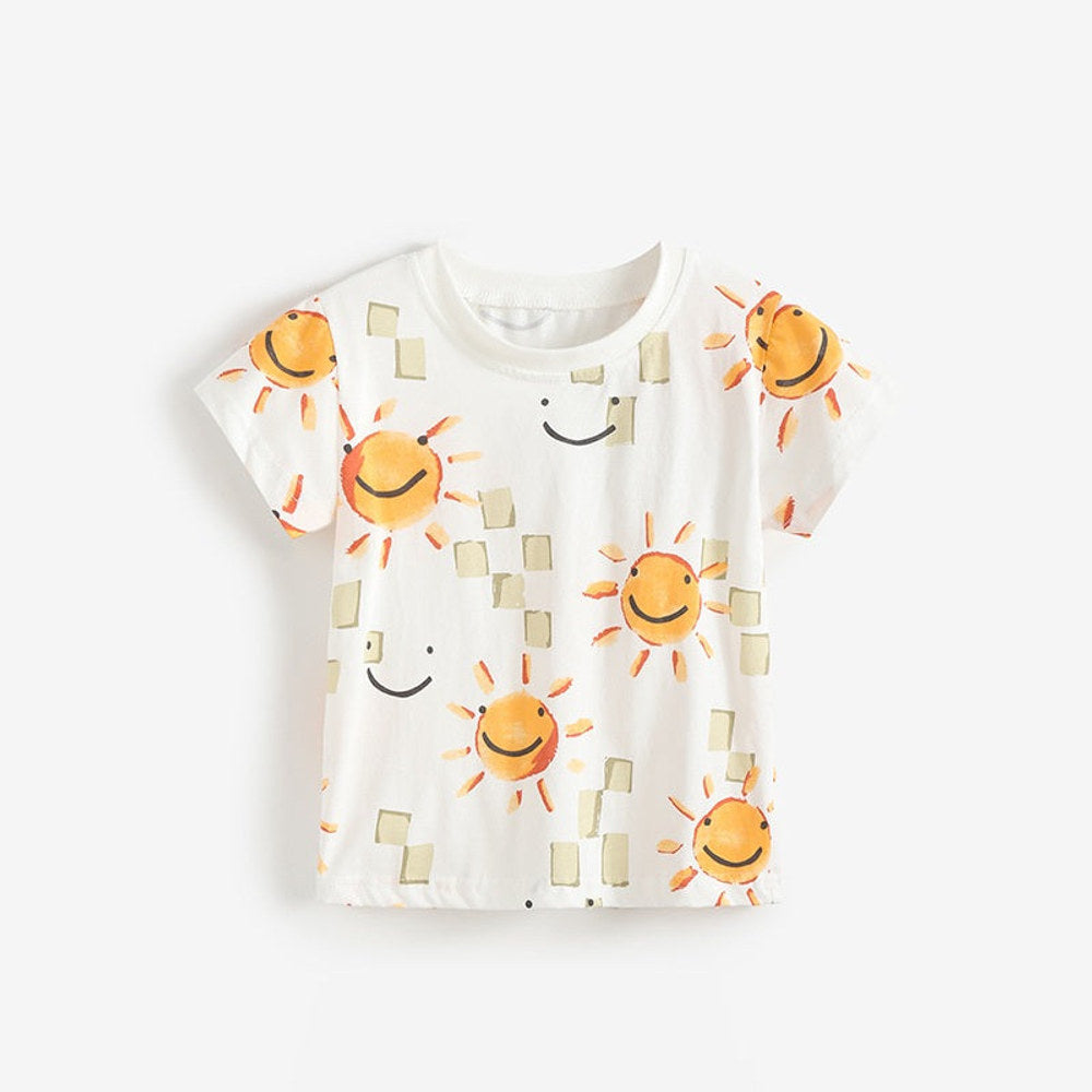 MyKids-USA® Cheap Summer Cartoon Pattern T-shirt for Boys