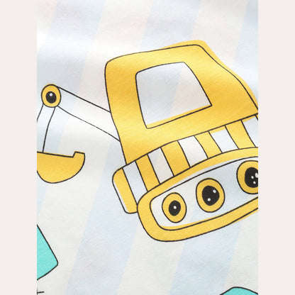 MyKids-USA® Cheap Summer Cartoon Pattern T-shirt for Boys