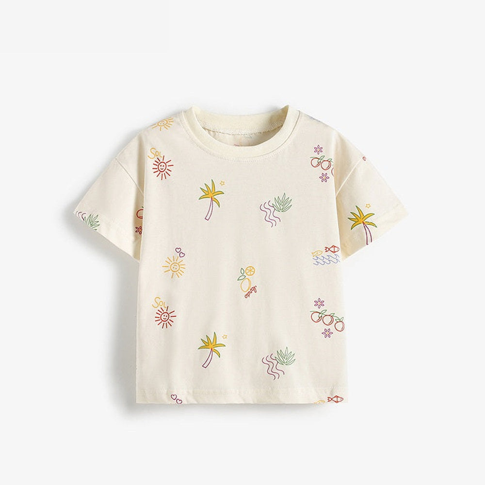 MyKids-USA® Cheap Summer Cartoon Pattern T-shirt for Boys