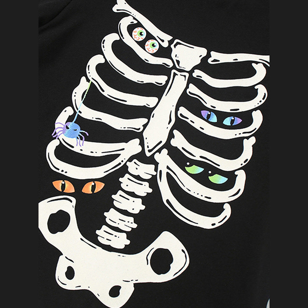 MyKids-USA® Winter and Autumn Baby Kids Halloween Cartoon Pattern Long Sleeves Sweatshirt and Pants Clothing Set