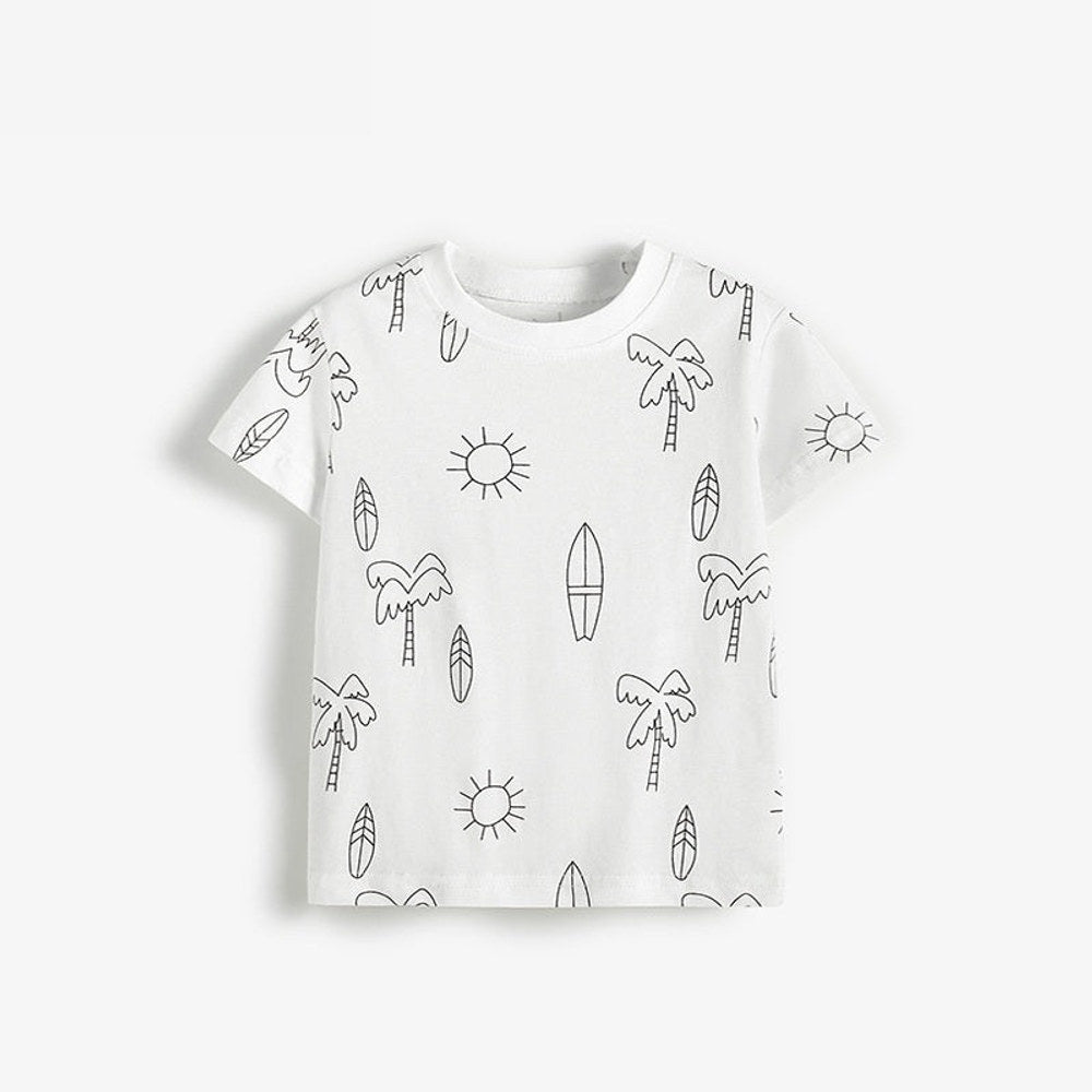 MyKids-USA® Cheap Summer Casual Cartoon Pattern T-shirt for Boys