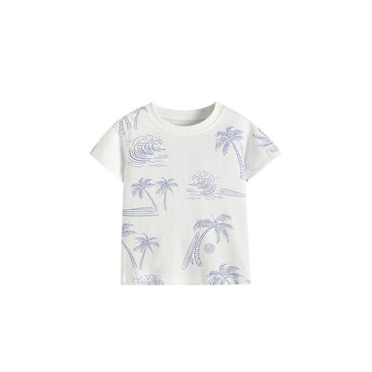 MyKids-USA® Cheap Summer Casual Cartoon Pattern T-shirt for Boys