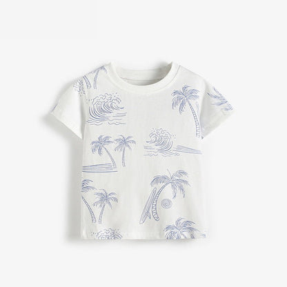 MyKids-USA® Cheap Summer Casual Cartoon Pattern T-shirt for Boys