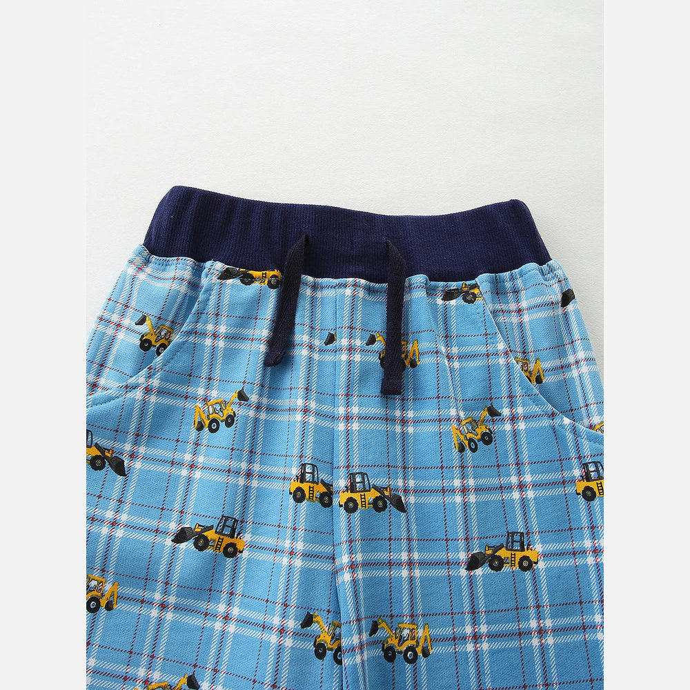 MyKids-USA® Summer Arrival Baby Kids Boys Cotton Color Patchwork Cartoon Pattern Shorts
