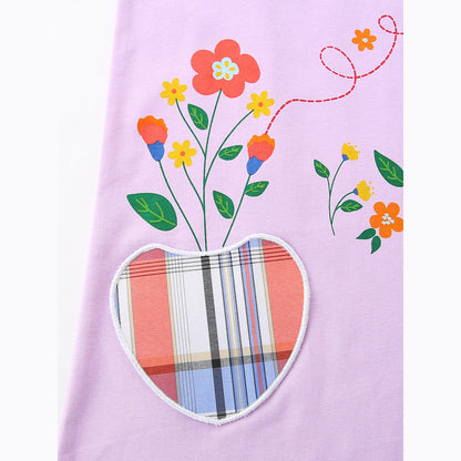 MyKids-USA® Summer Hot Selling Cute Cartoon Pattern Sleeveless Dress for Stylish Girls