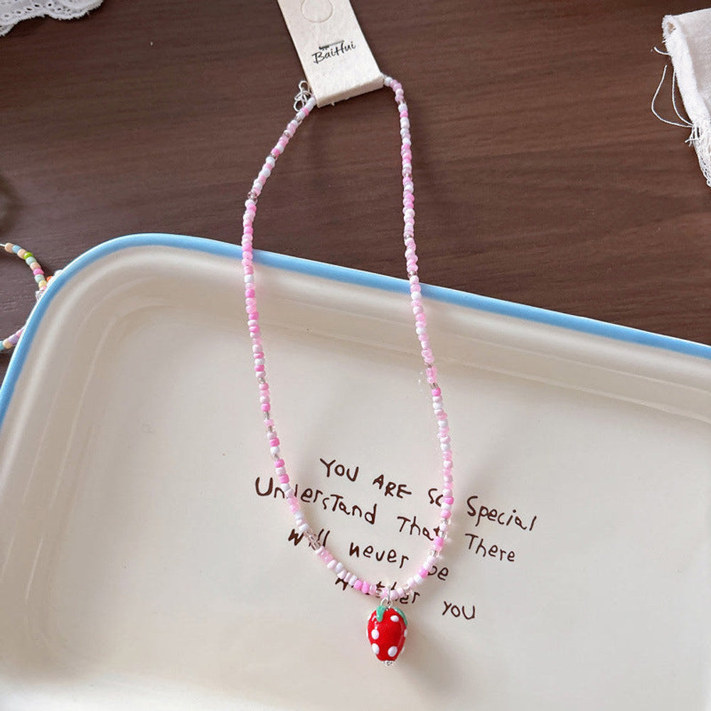 MyKids-USA® Hot Selling Girls Colorful Seed Bead Necklace