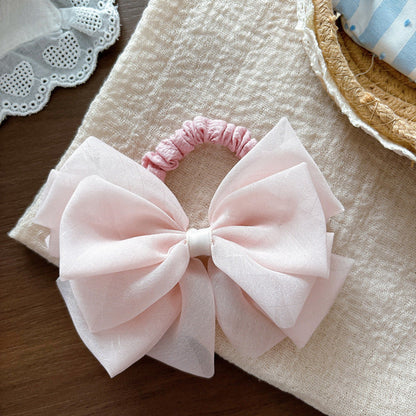 MyKids-USA® Collection of Tulle Decorated Hair Accessories