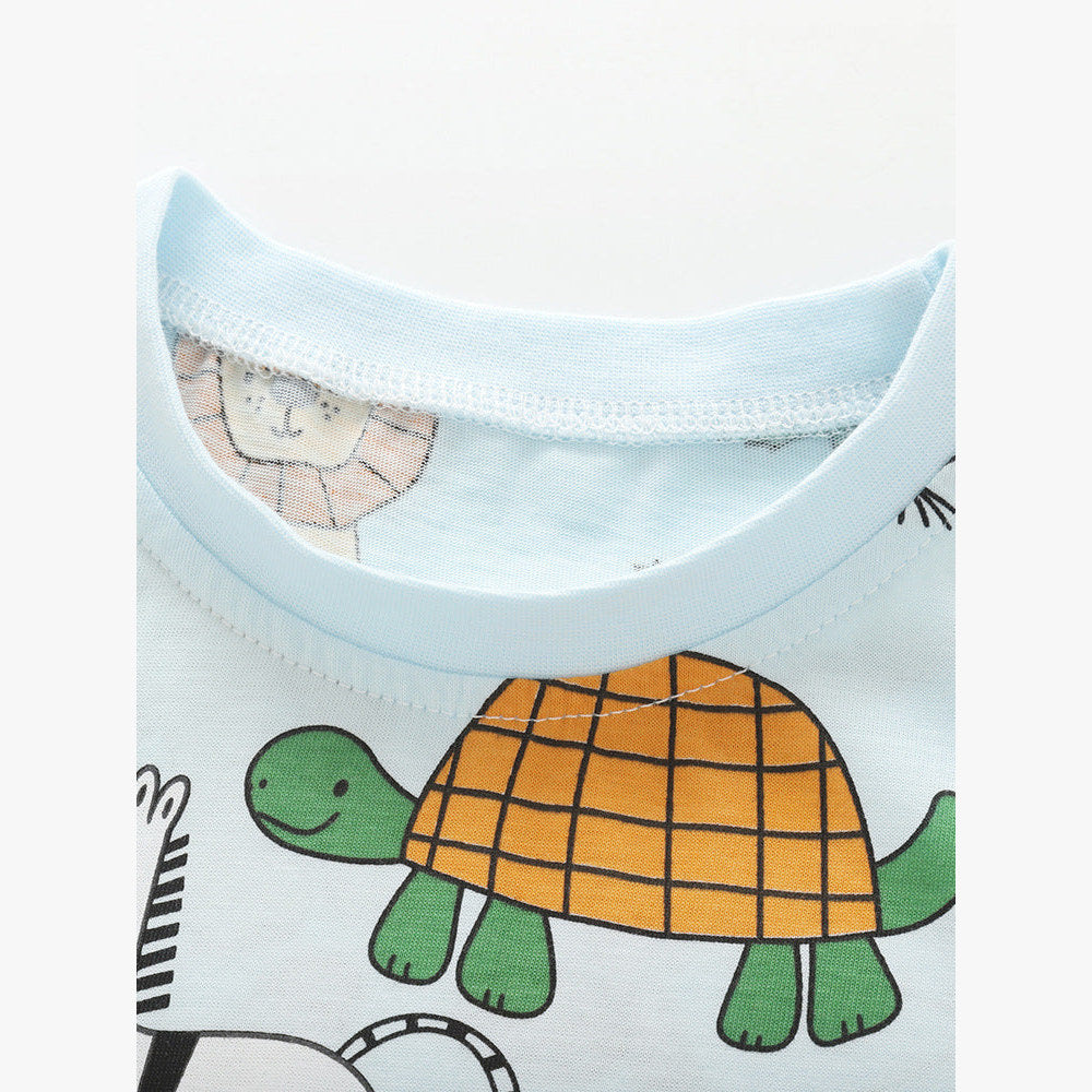 MyKids-USA® Cheap Summer Casual Animals Cartoon Pattern T-shirt for Boys