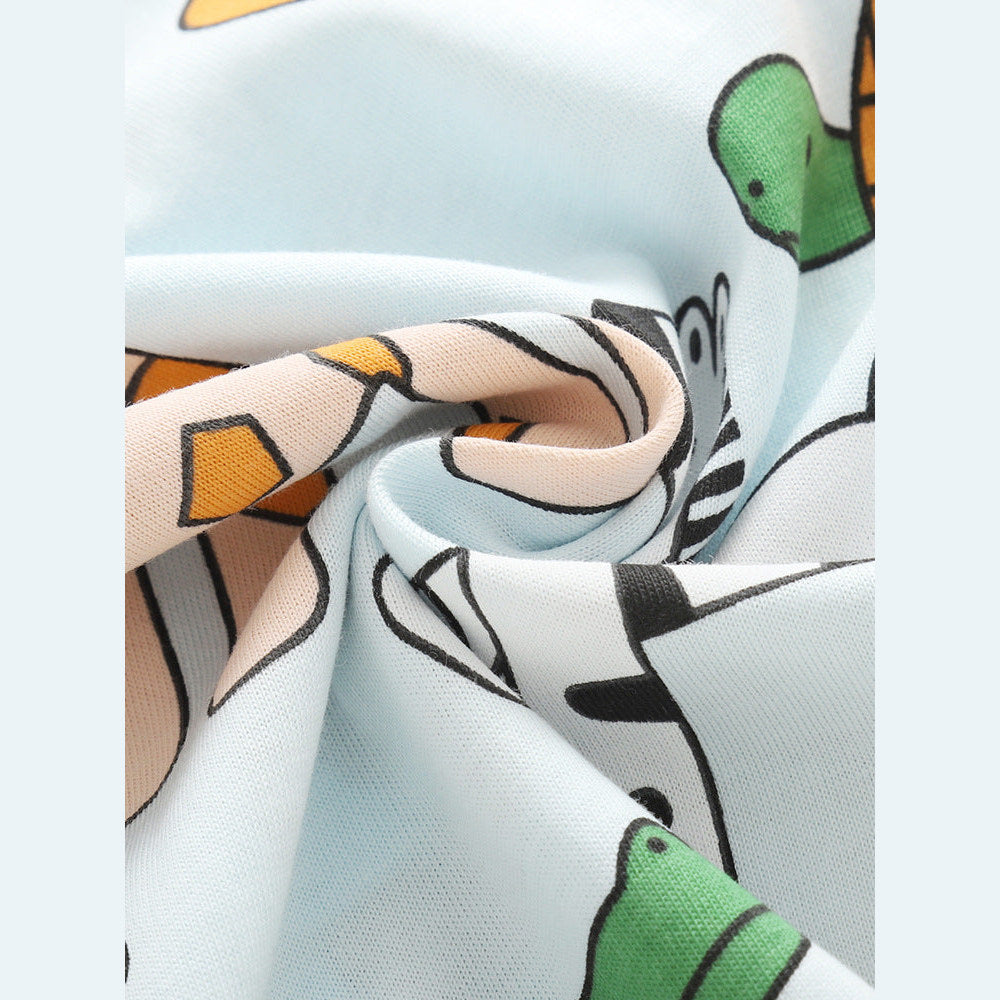 MyKids-USA® Cheap Summer Casual Animals Cartoon Pattern T-shirt for Boys