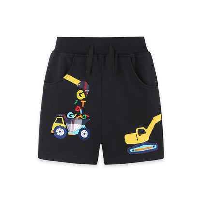 MyKids-USA® Summer Arrival Baby Kids Boys Cotton Casual Style Cartoon Pattern Shorts