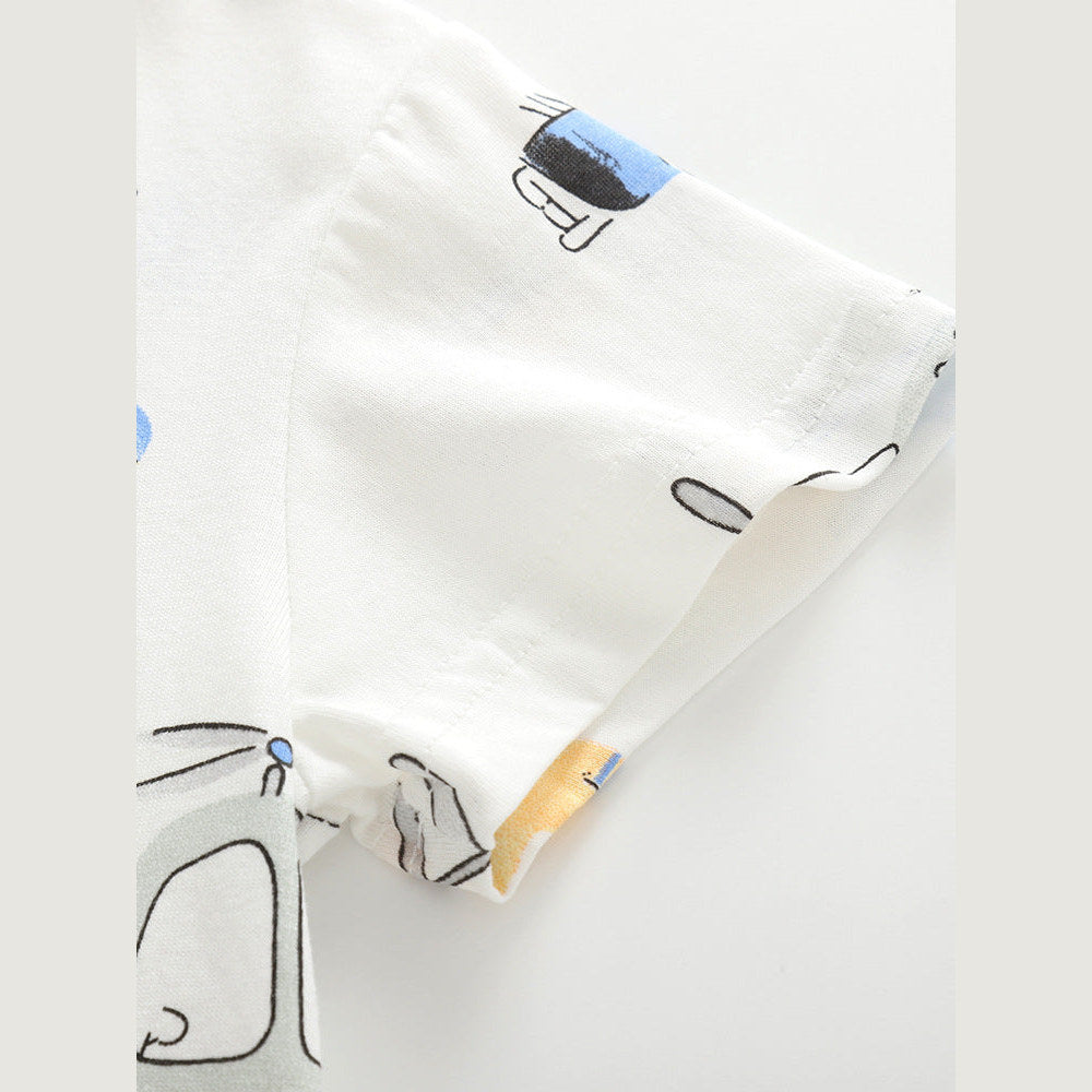 MyKids-USA® Cheap Summer Casual Planes Cartoon Pattern T-shirt for Boys