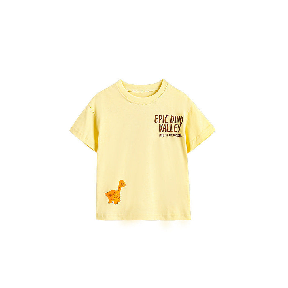 MyKids-USA® Cheap Summer Casual Cartoon and Letters Pattern T-shirt for Boys