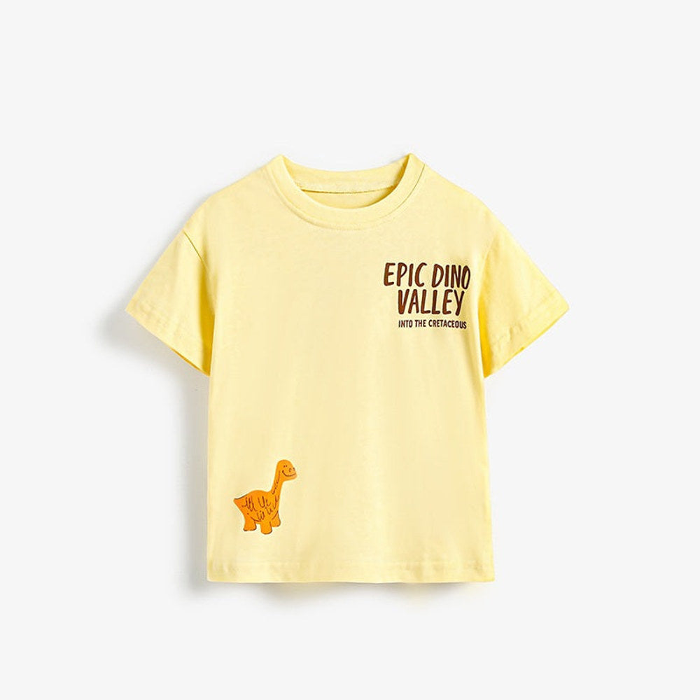 MyKids-USA® Cheap Summer Casual Cartoon and Letters Pattern T-shirt for Boys
