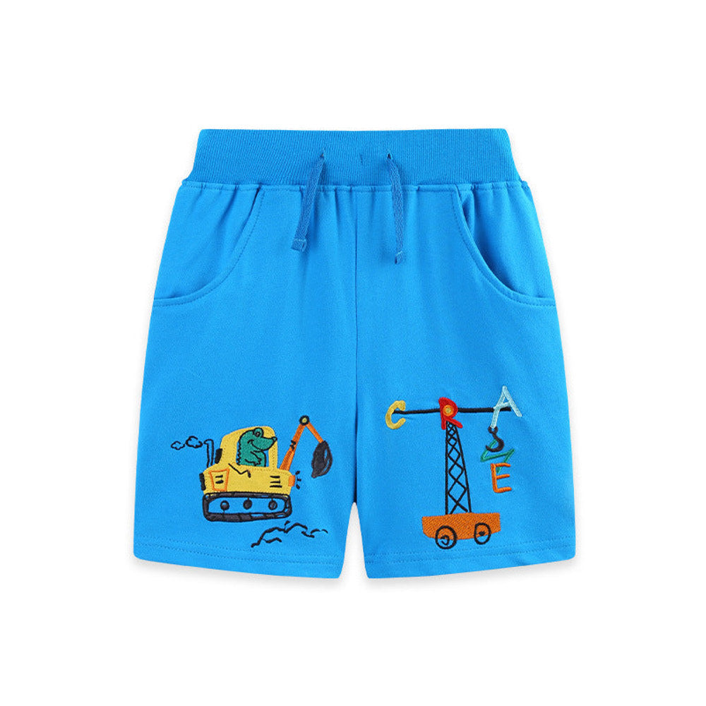 MyKids-USA® Summer Arrival Baby Kids Boys Cotton Casual Style Cartoon Pattern Shorts