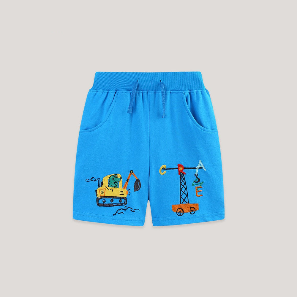 MyKids-USA® Summer Arrival Baby Kids Boys Cotton Casual Style Cartoon Pattern Shorts