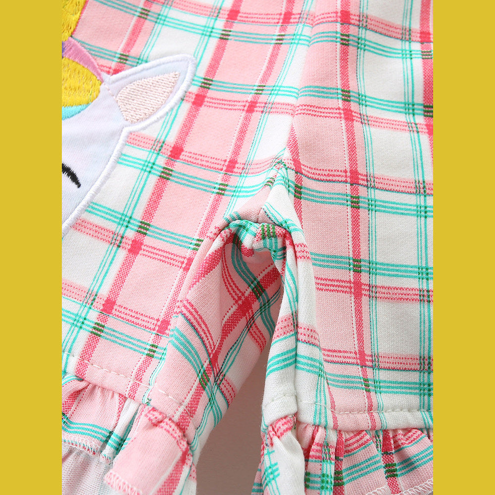 MyKids-USA® Arrival Summer Baby Kids Girls Cartoon and Plaid Pattern Shorts