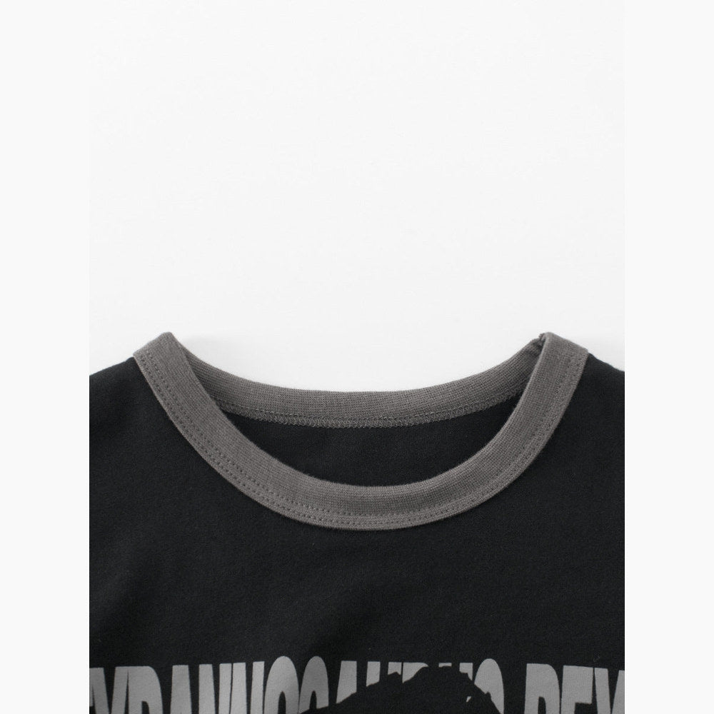 MyKids-USA® Cheap Summer Hot Selling Letters Pattern T-shirt for Boys