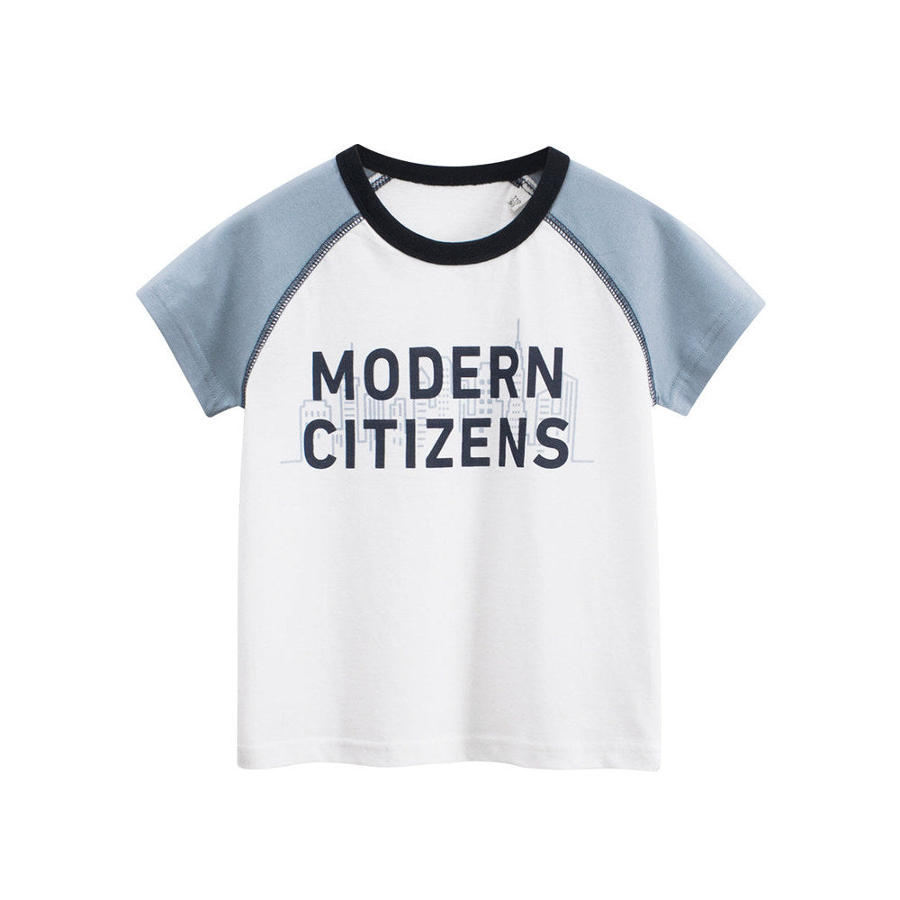 MyKids-USA® Cheap Summer Hot Selling Letters Pattern T-shirt for Boys