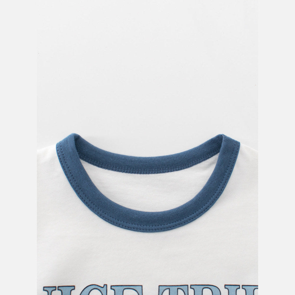 MyKids-USA® Cheap Summer Hot Selling Letters Pattern T-shirt for Boys