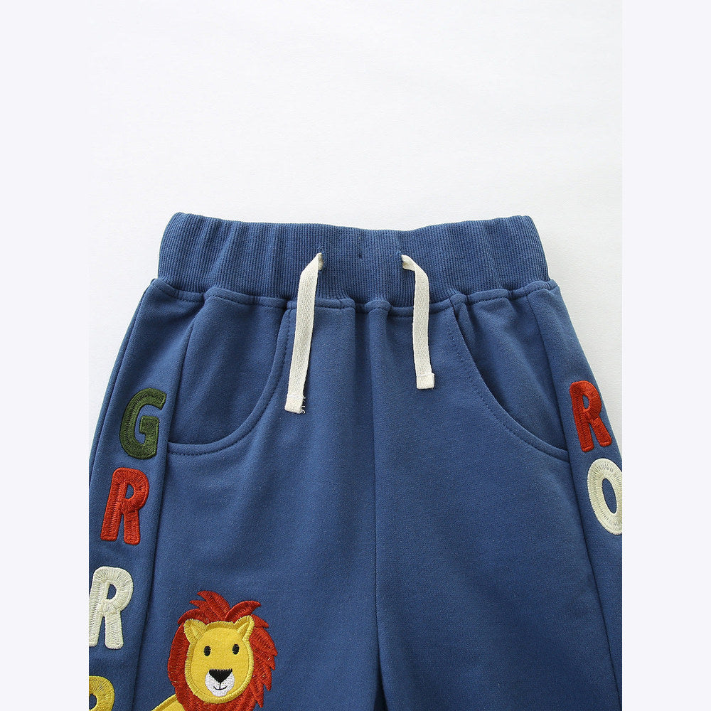 MyKids-USA® Summer Arrival Baby Kids Boys Cotton Casual Style Cartoon Pattern Shorts