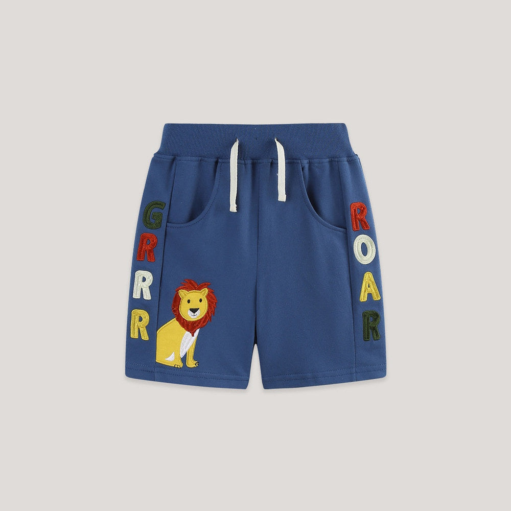 MyKids-USA® Summer Arrival Baby Kids Boys Cotton Casual Style Cartoon Pattern Shorts