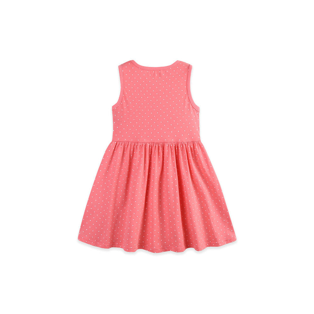 MyKids-USA® Summer Hot Selling Cute Cartoon Pattern Sleeveless Dress for Stylish Girls