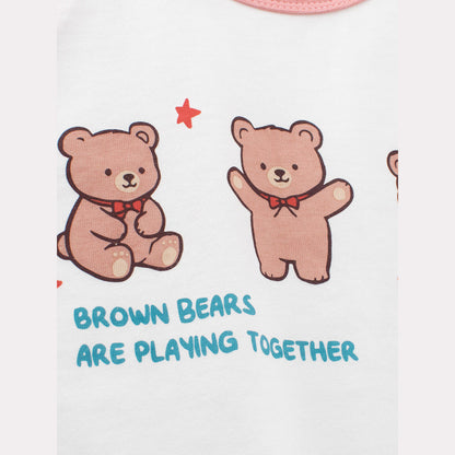 MyKids-USA® Autumn Arrival Kids Girls Cartoon and Letters Print Crew Neck Long Sleeves Top