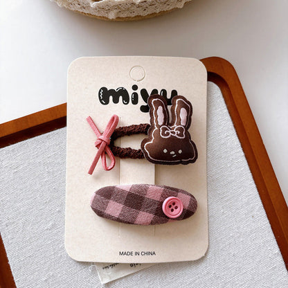 MyKids-USA® Summer Casual Pattern Hair Accessories Set