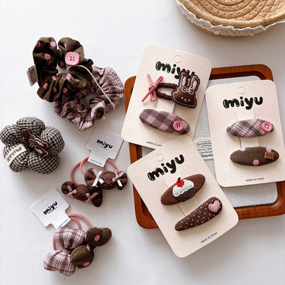 MyKids-USA® Summer Casual Pattern Hair Accessories Set