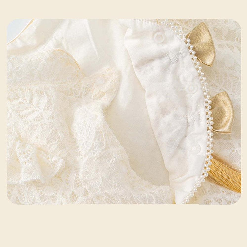 MyKids-USA® Autumn Arrival Baby Girls Long Sleeves Cute Embroidery Pattern Rompers