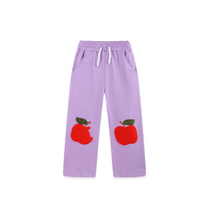 MyKids-USA® Arrival Autumn Apple Cartoon Pattern Pants for Girls