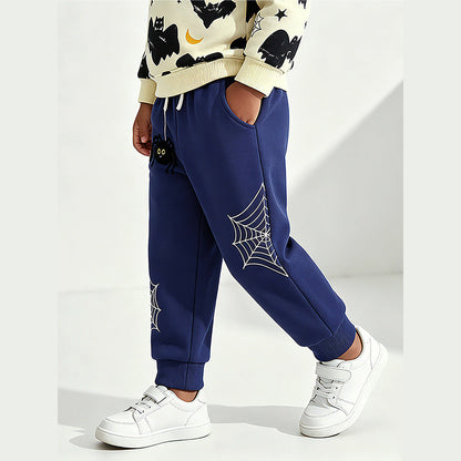 MyKids-USA® Arrival Autumn Spider Cartoon Pattern Pants for Boys