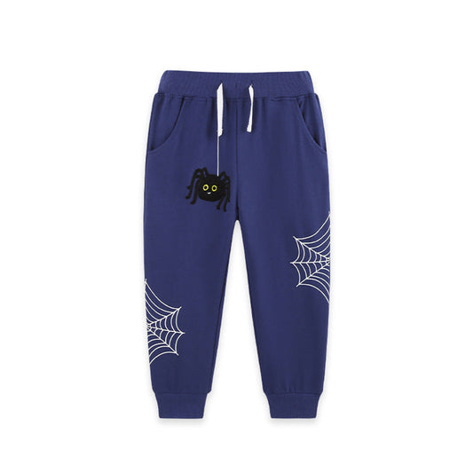 MyKids-USA® Spider Cartoon Pattern Pants for Boys