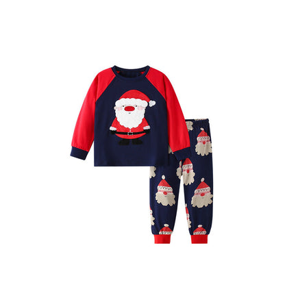 MyKids-USA® Winter Autumn Baby Kids Christmas Cartoon Pattern Long Sleeves Sweatshirt and Pants Clothing Set